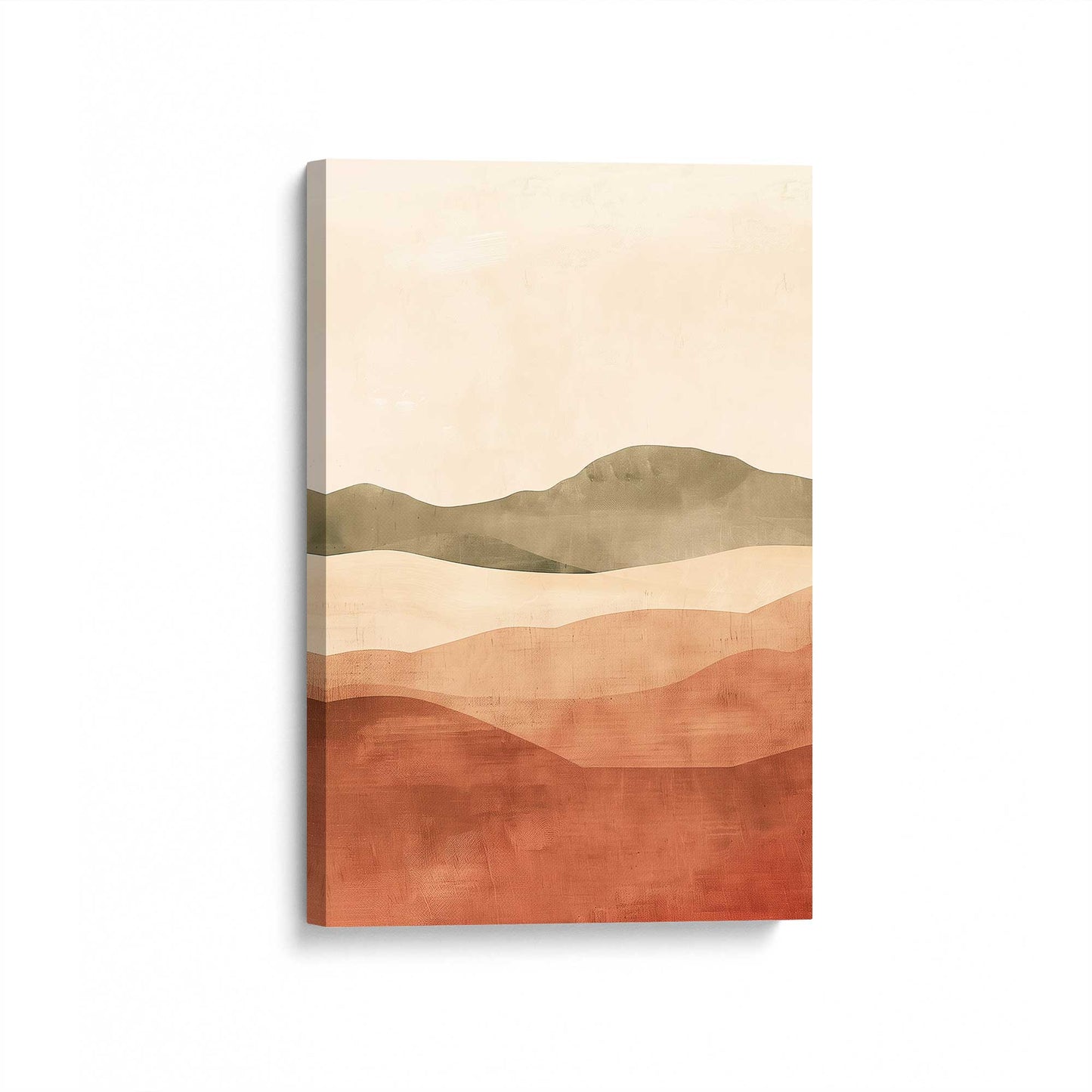 [Color:Stretched Canvas], Picture of art at an angle