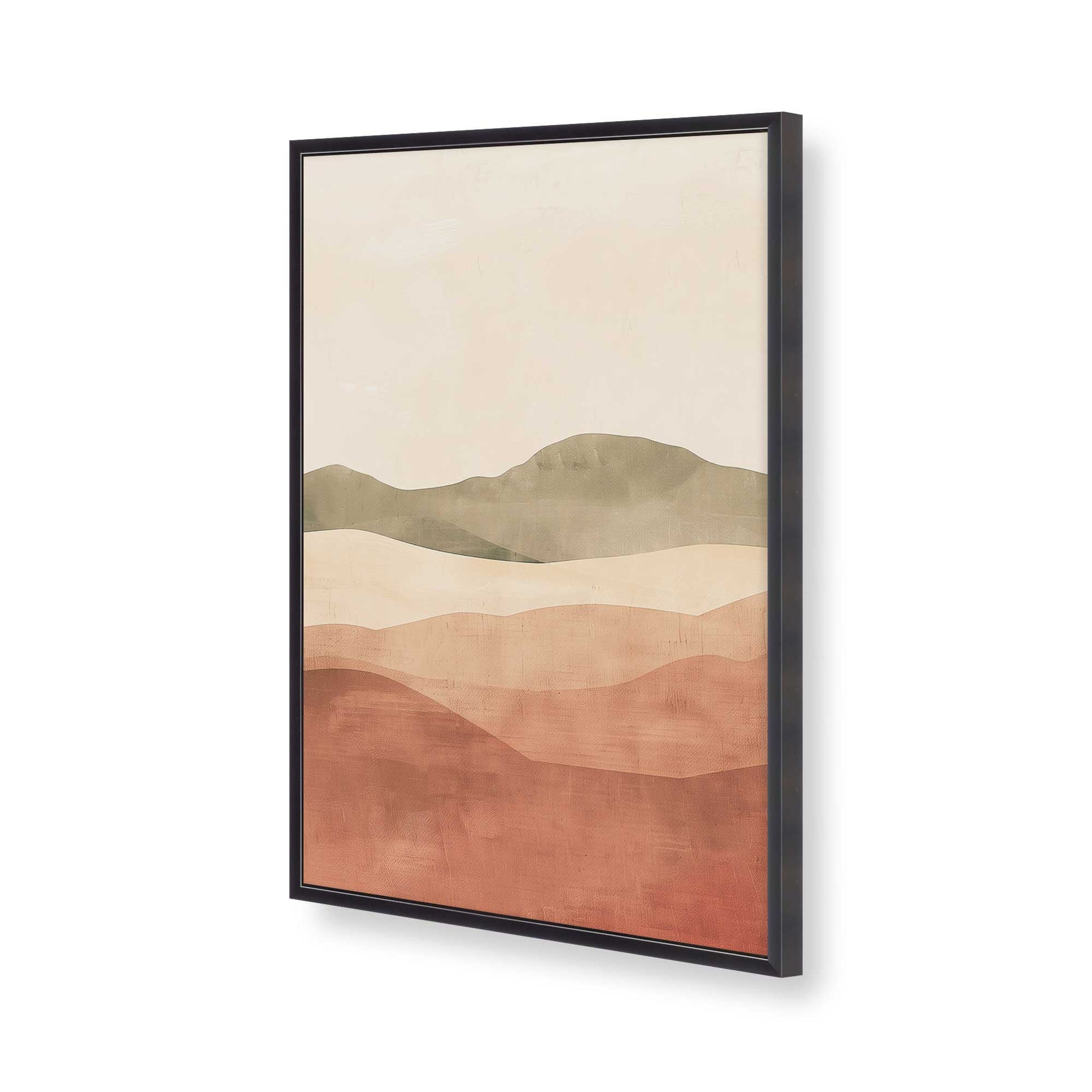 [Color:Weathered Zinc], Picture of art in a Weathered Zinc frame of the corner