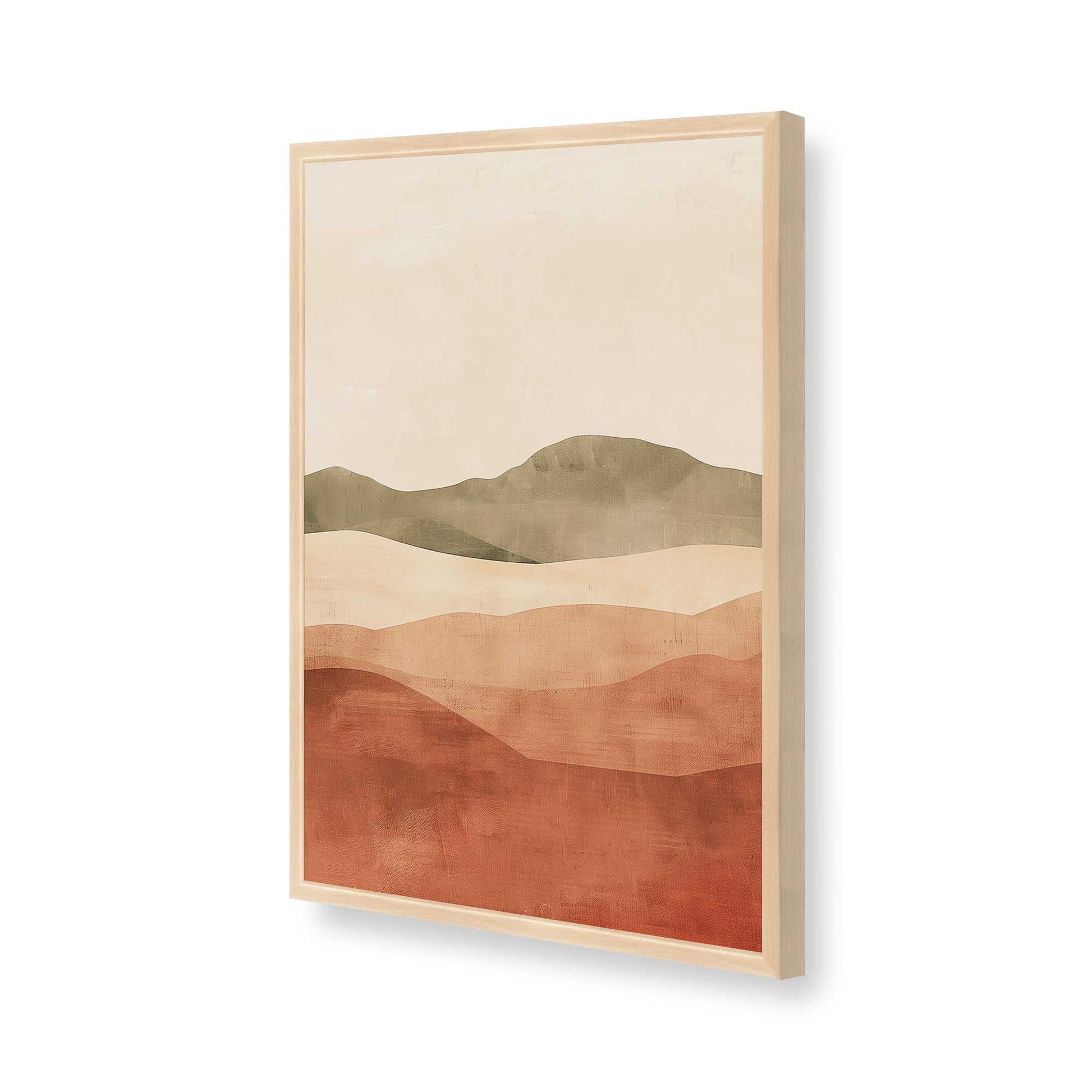 [Color:Raw Maple], Picture of art in a Raw Maple frame of the corner