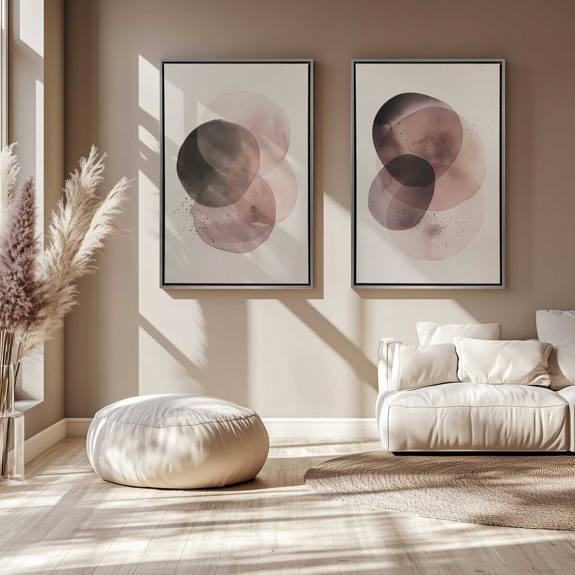 [Color:Satin Black], Picture of art in a Satin Black frame