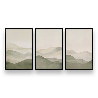 [Color:Satin Black], Picture of art in a Satin Black frame