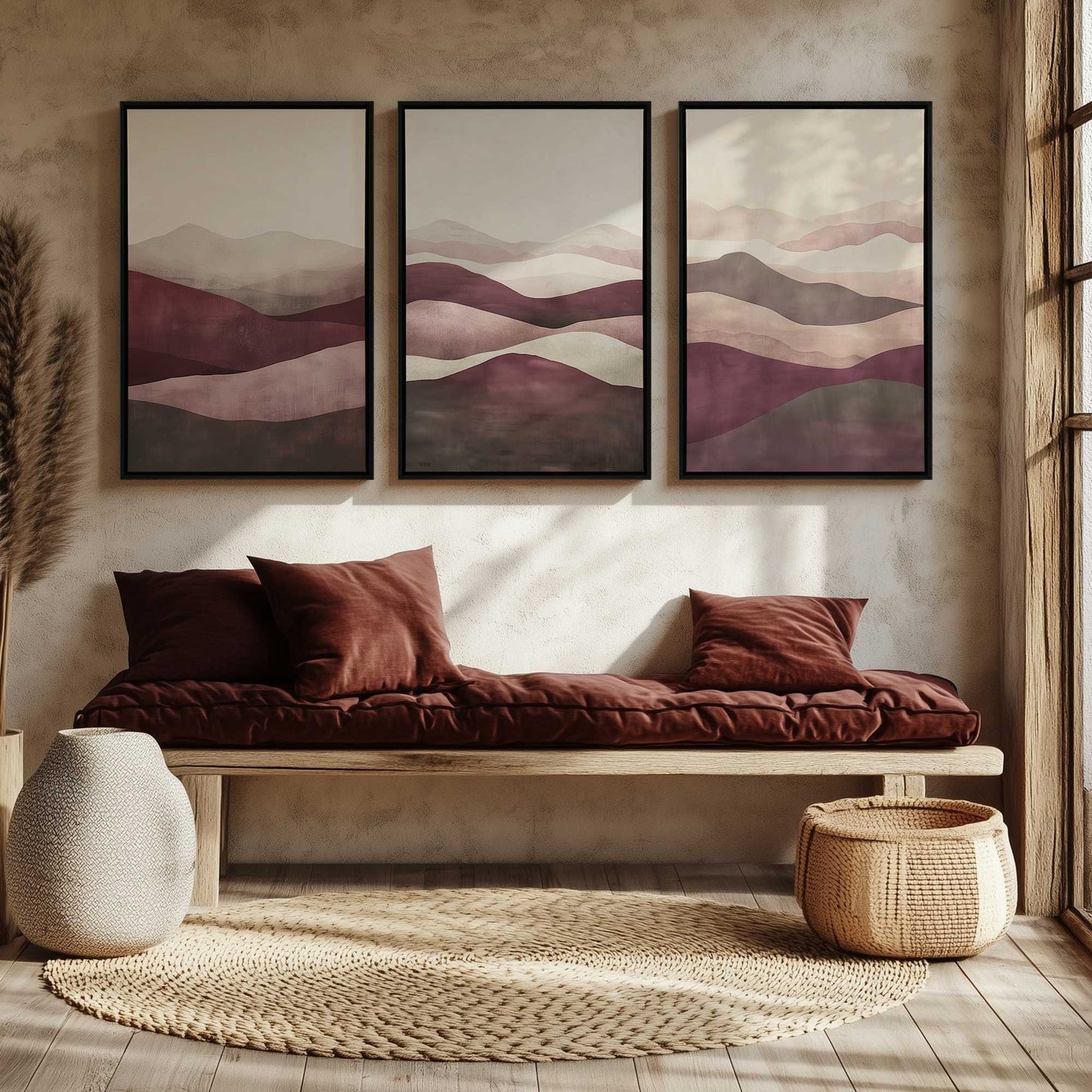 [Color:American Maple], Picture of art in a American Maple frame