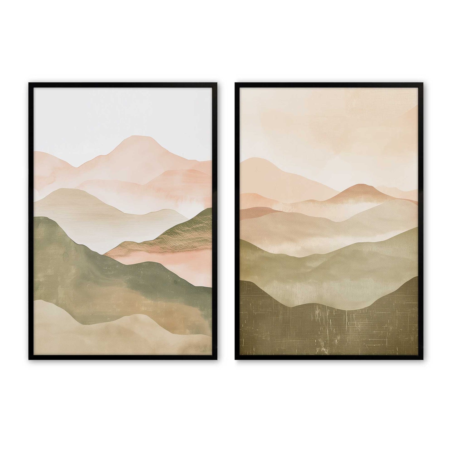 [Color:Satin Black], Picture of art in a Satin Black frame