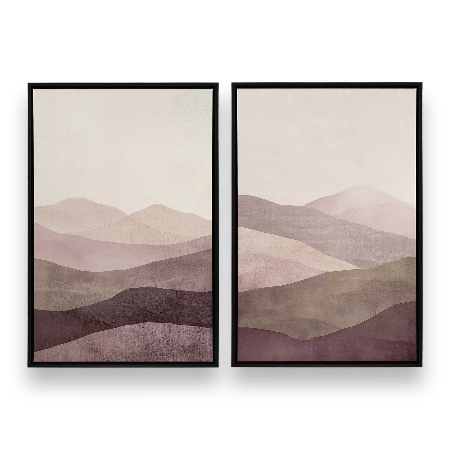 [Color:Satin Black], Picture of art in a Satin Black frame