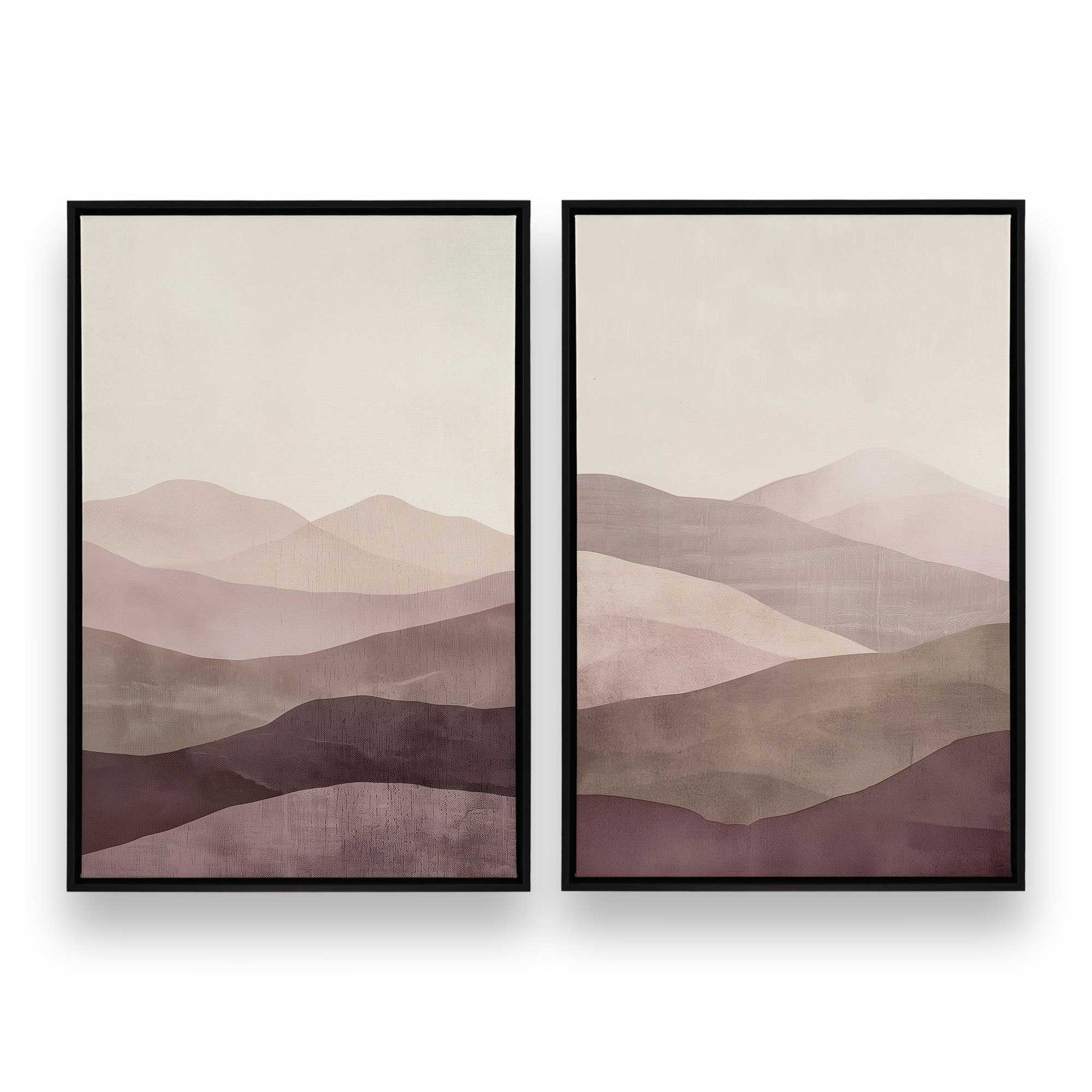 [Color:Satin Black], Picture of art in a Satin Black frame