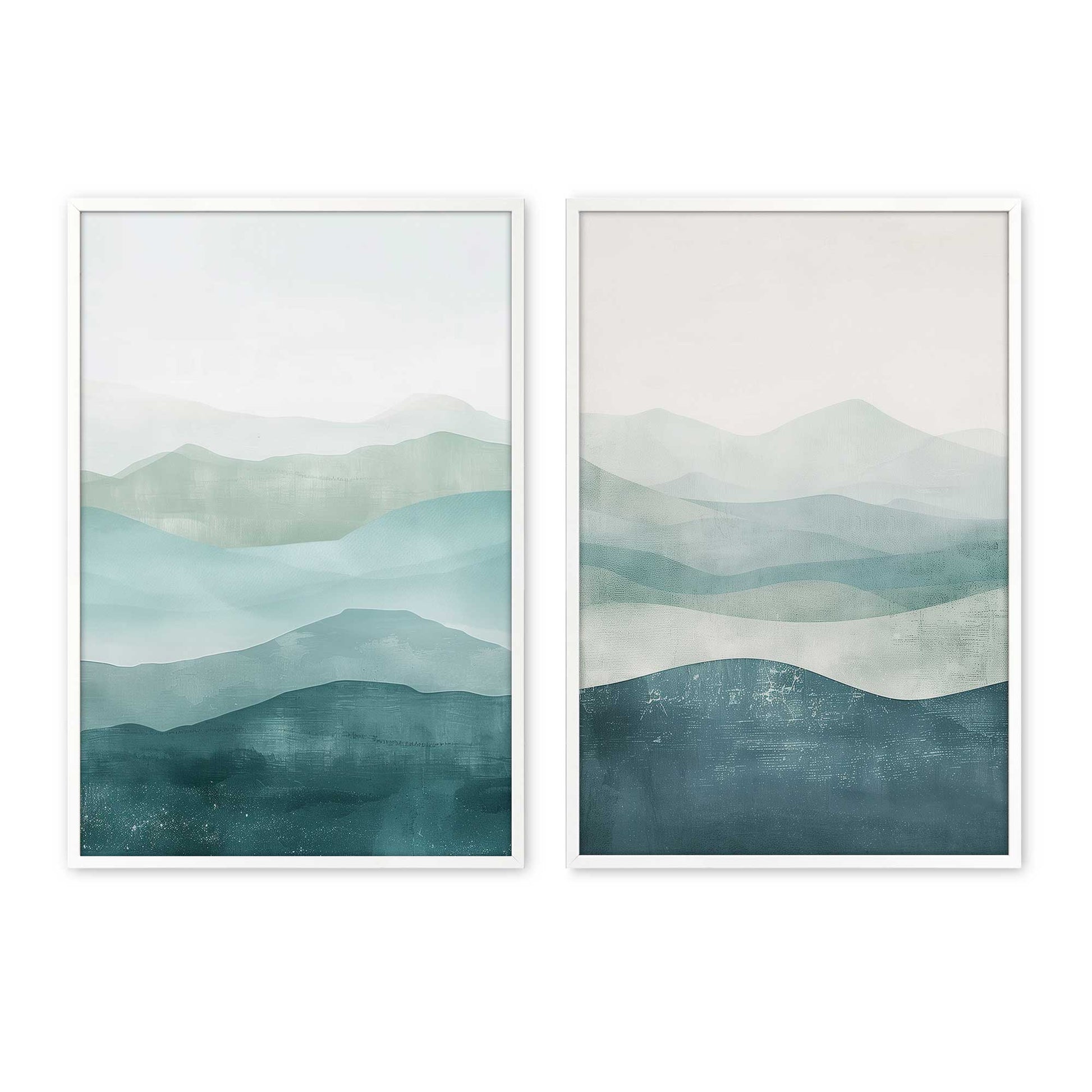 [Color:Opaque White], Picture of art in a Opaque White frame
