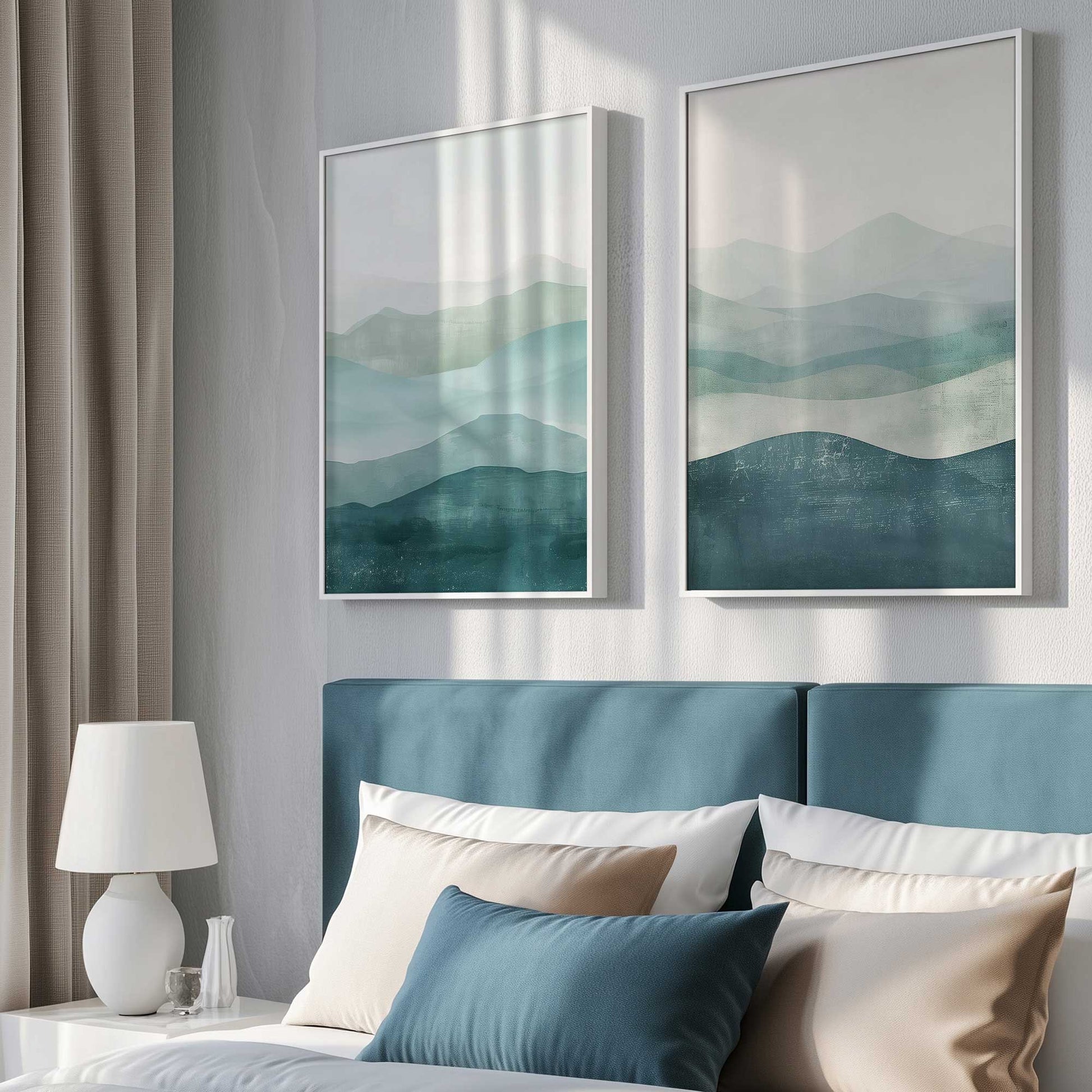 [Color:Opaque White], Picture of art in a Opaque White frame
