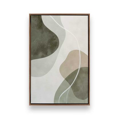 [Color:Walnut], Picture of art in a Walnut frame