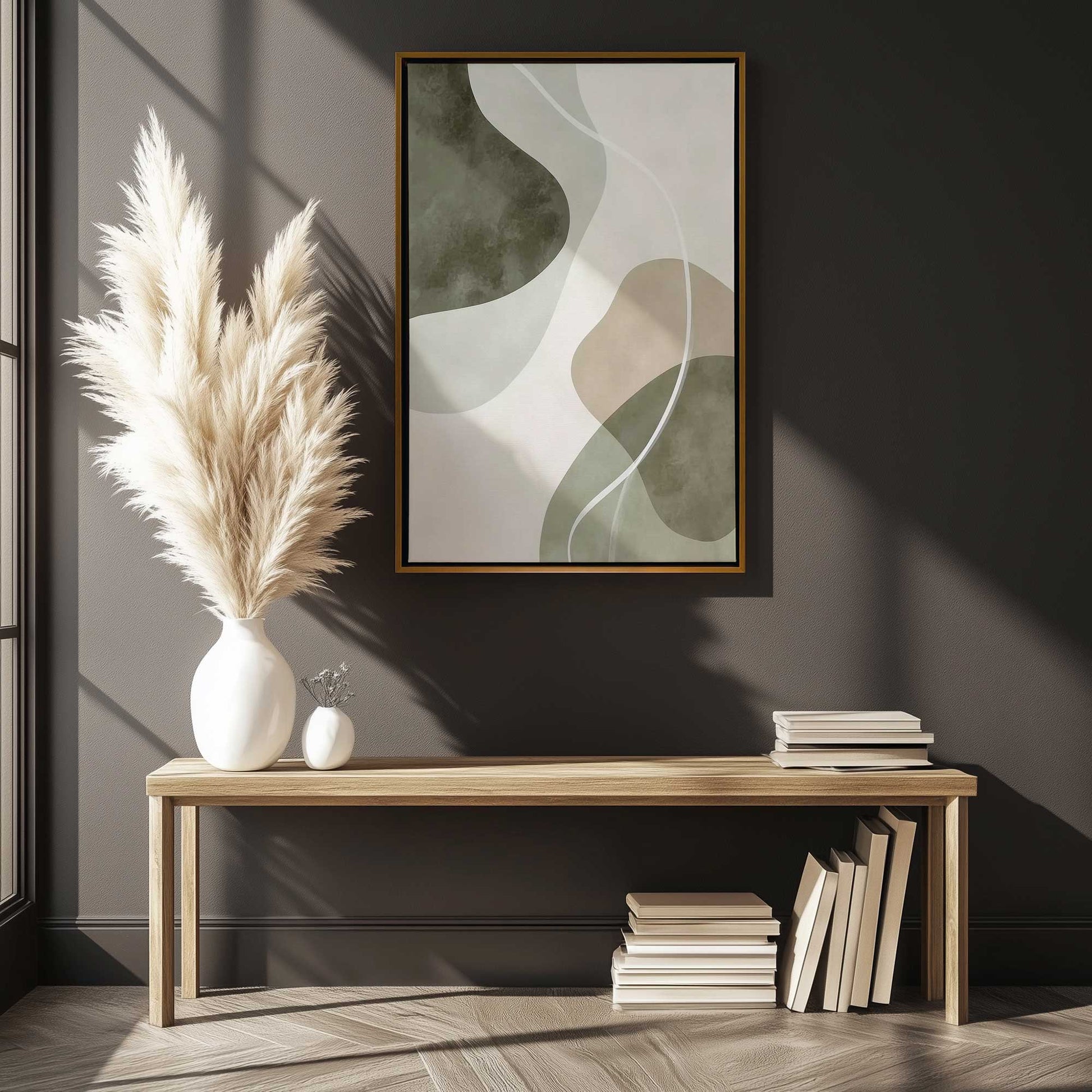 Picture of art in a room