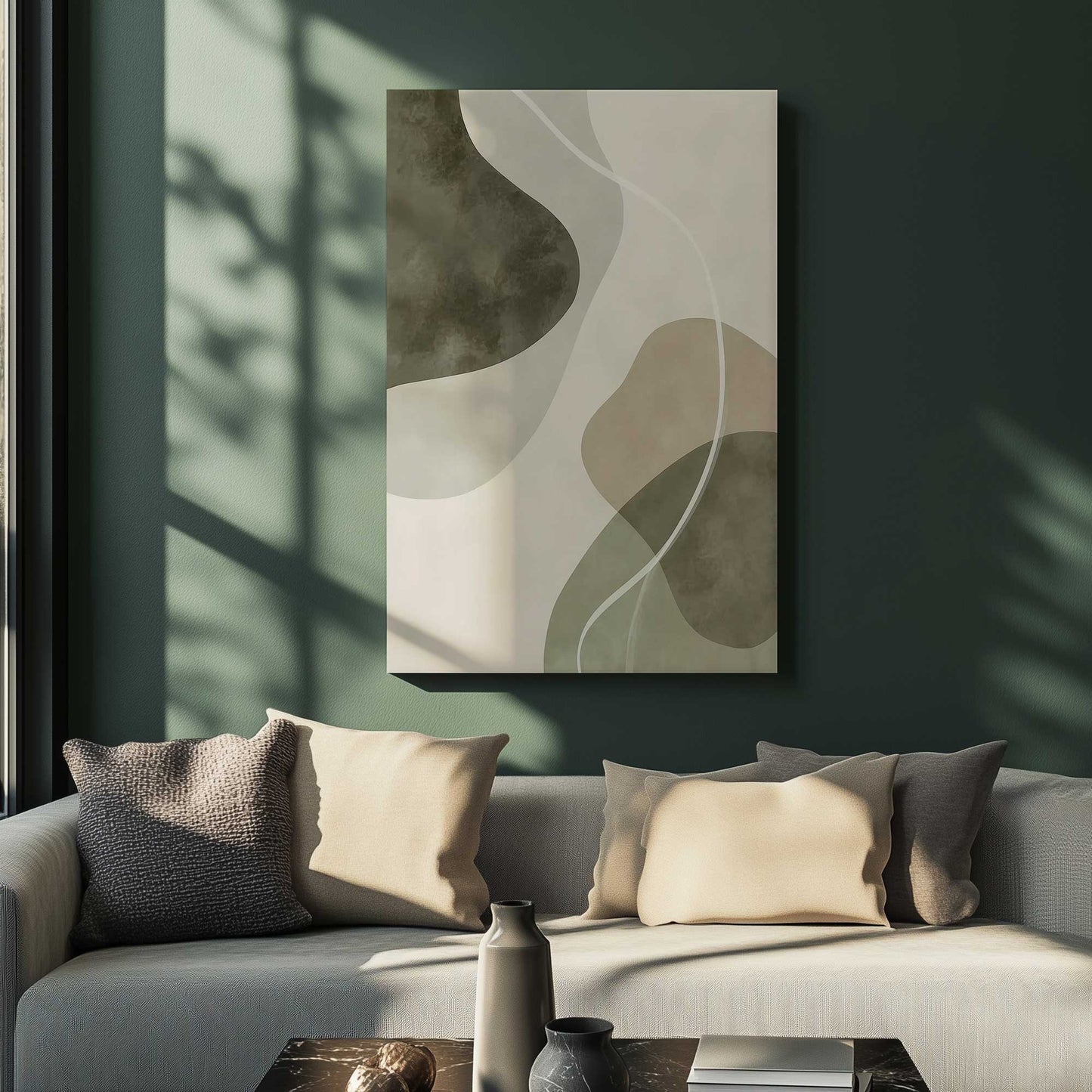 Picture of art in a room
