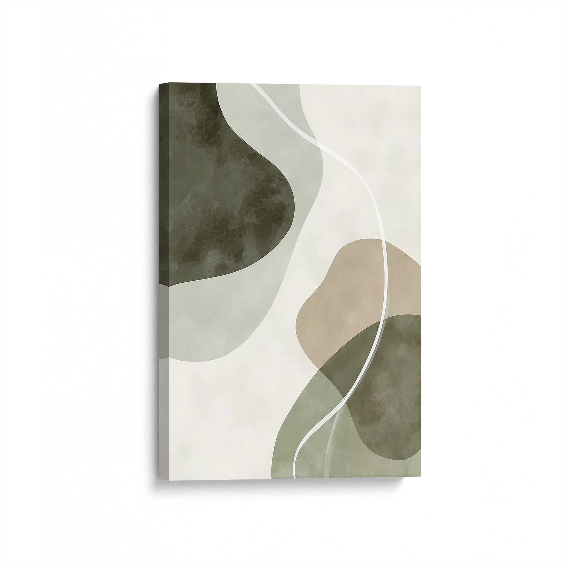 [Color:Stretched Canvas], Picture of art at an angle