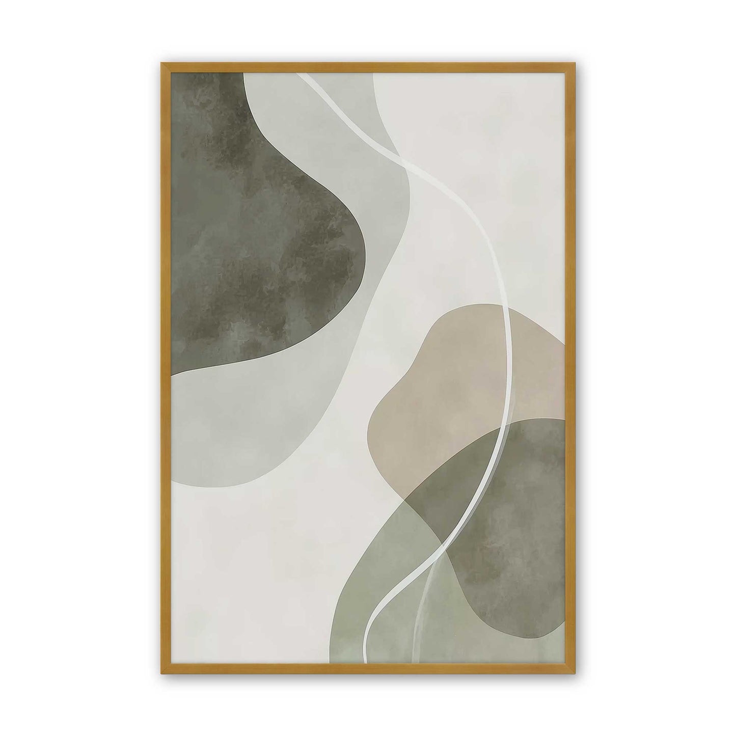 [Color:Polished Gold], Picture of art in a Polished Gold frame