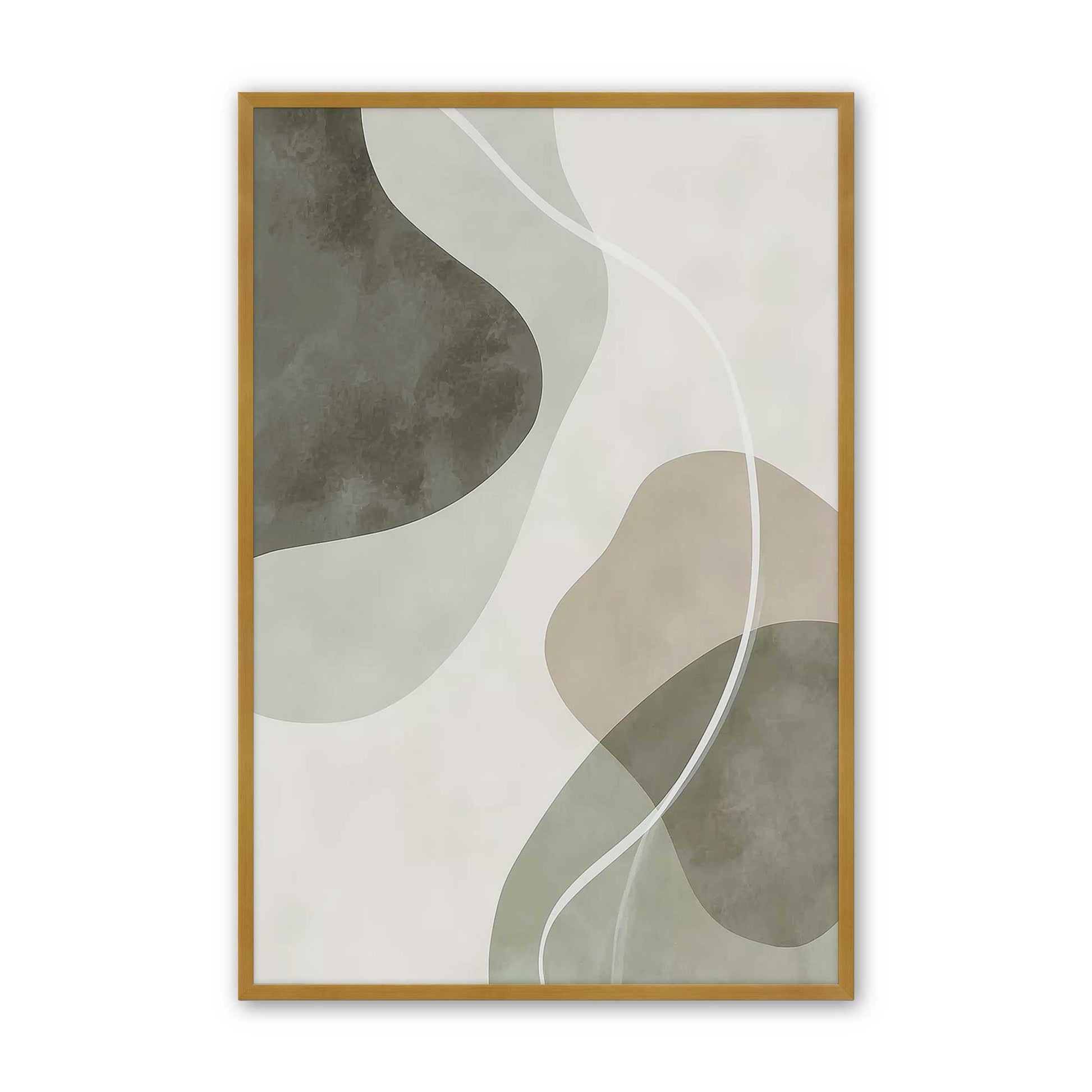 [Color:Polished Gold], Picture of art in a Polished Gold frame