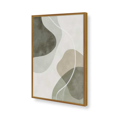 [Color:Polished Gold], Picture of art in a Polished Gold frame of the corner