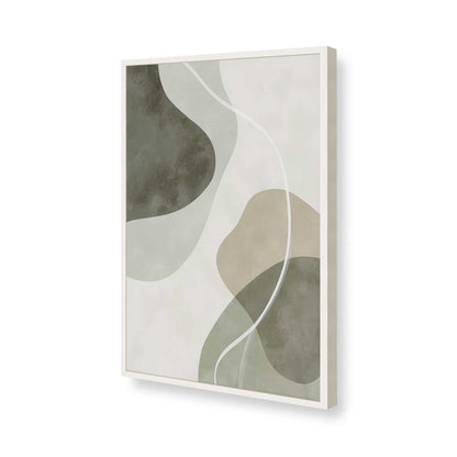 [Color:Opaque White], Picture of art in a Opaque White frame of the corner