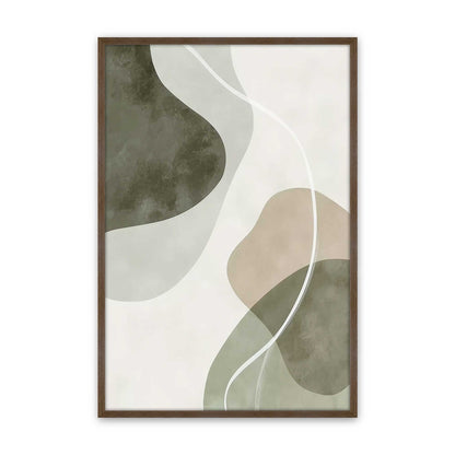 [Color:Walnut], Picture of art in a Walnut frame