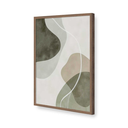 [Color:Walnut], Picture of art in a Walnut frame of the corner