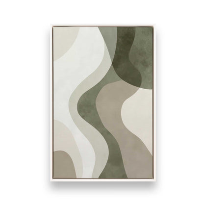 [Color:Opaque White], Picture of art in a White frame
