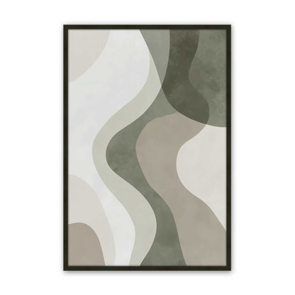 [Color:Satin Black], Picture of art in a Satin Black frame