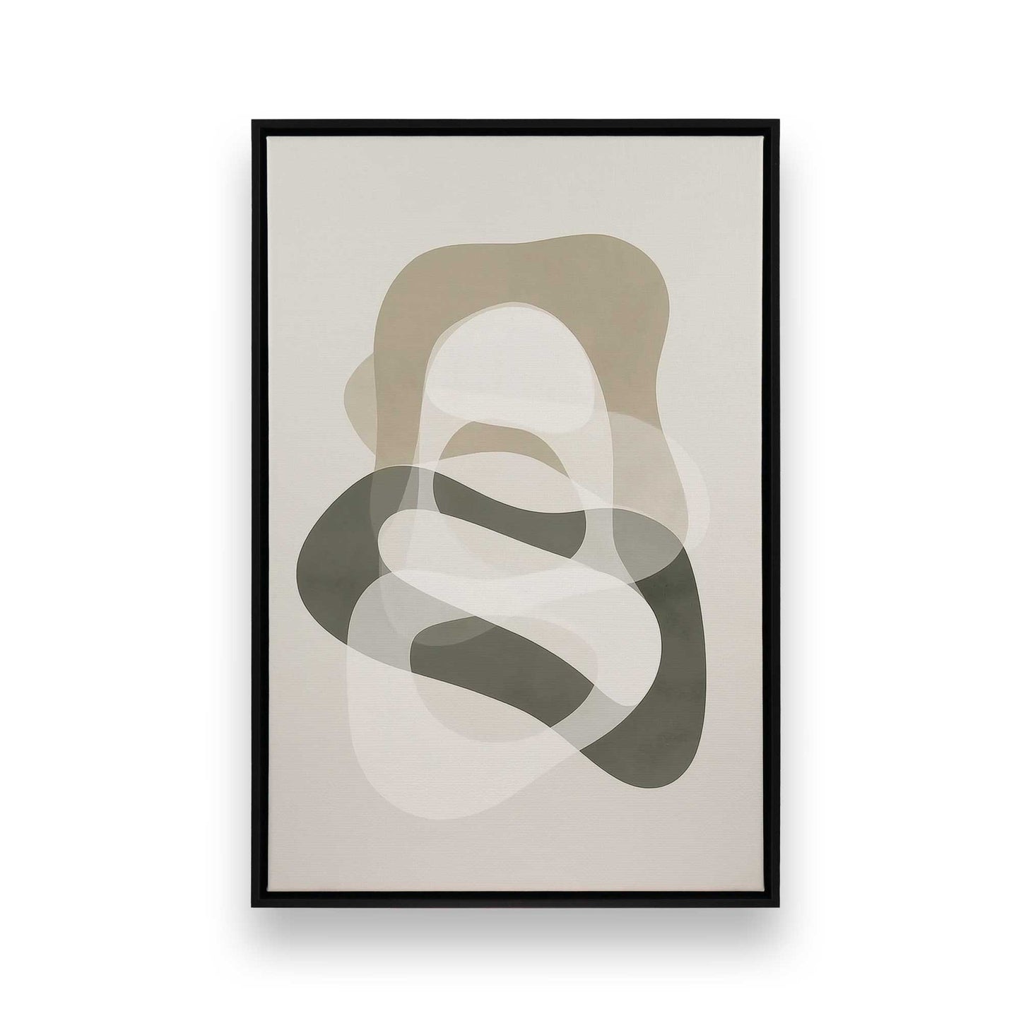 [Color:Satin Black], Picture of art in a Satin Black frame