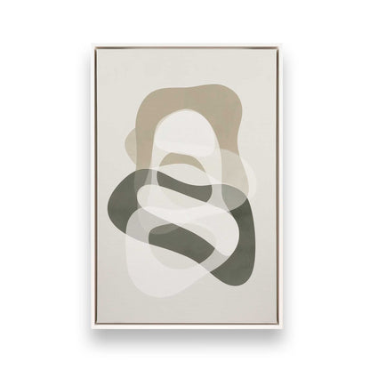 [Color:Opaque White], Picture of art in a White frame
