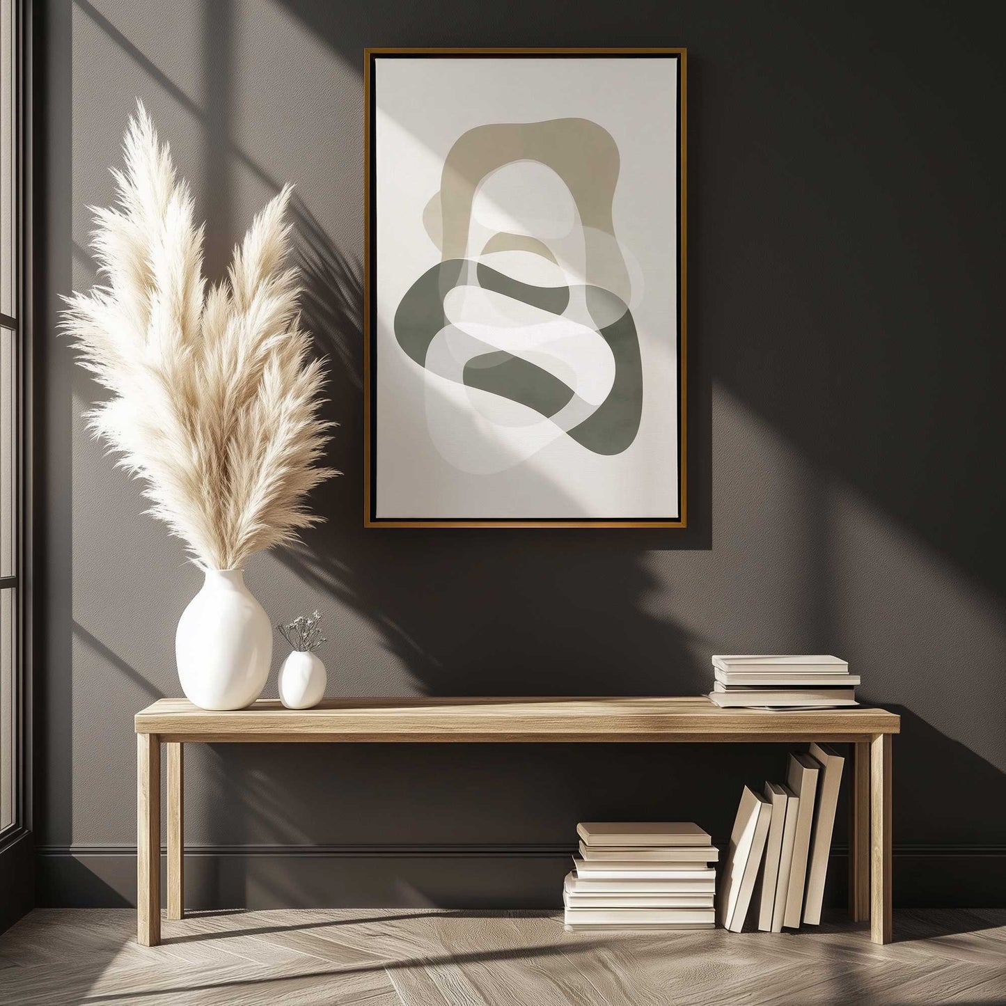 Picture of art in a room