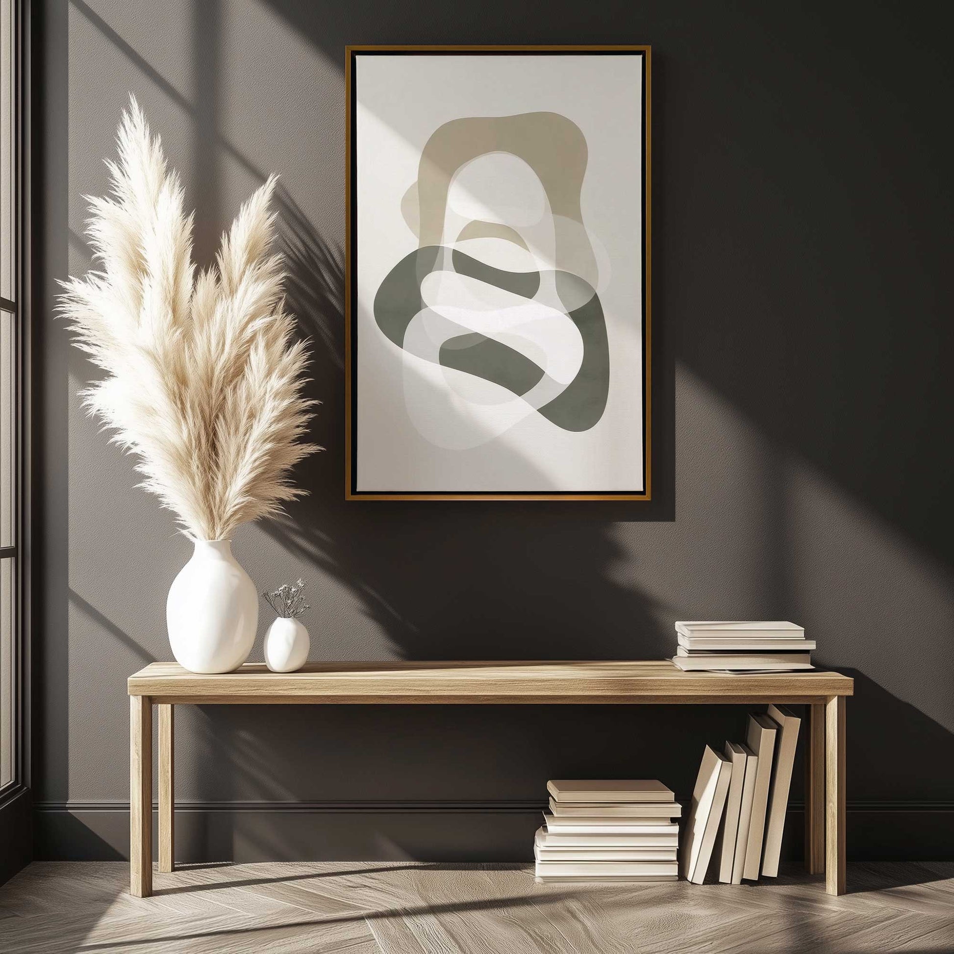 Picture of art in a room