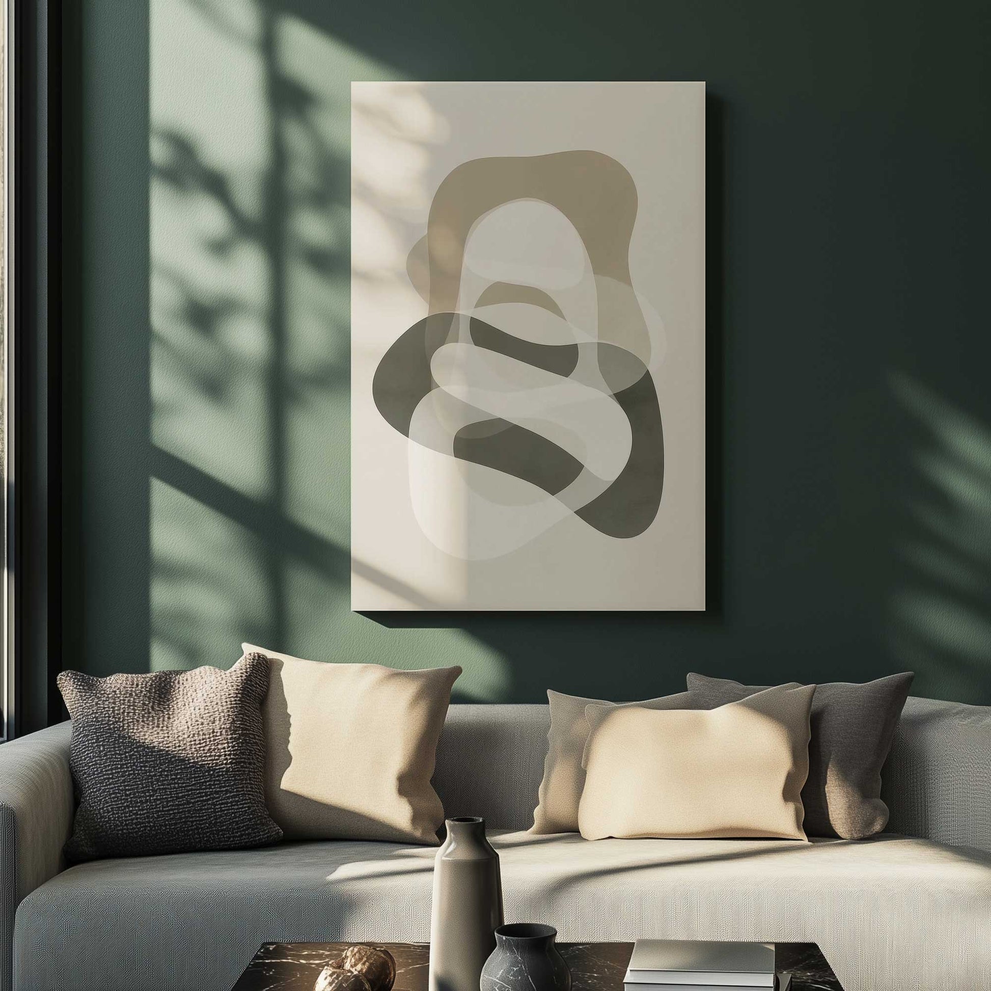 Picture of art in a room
