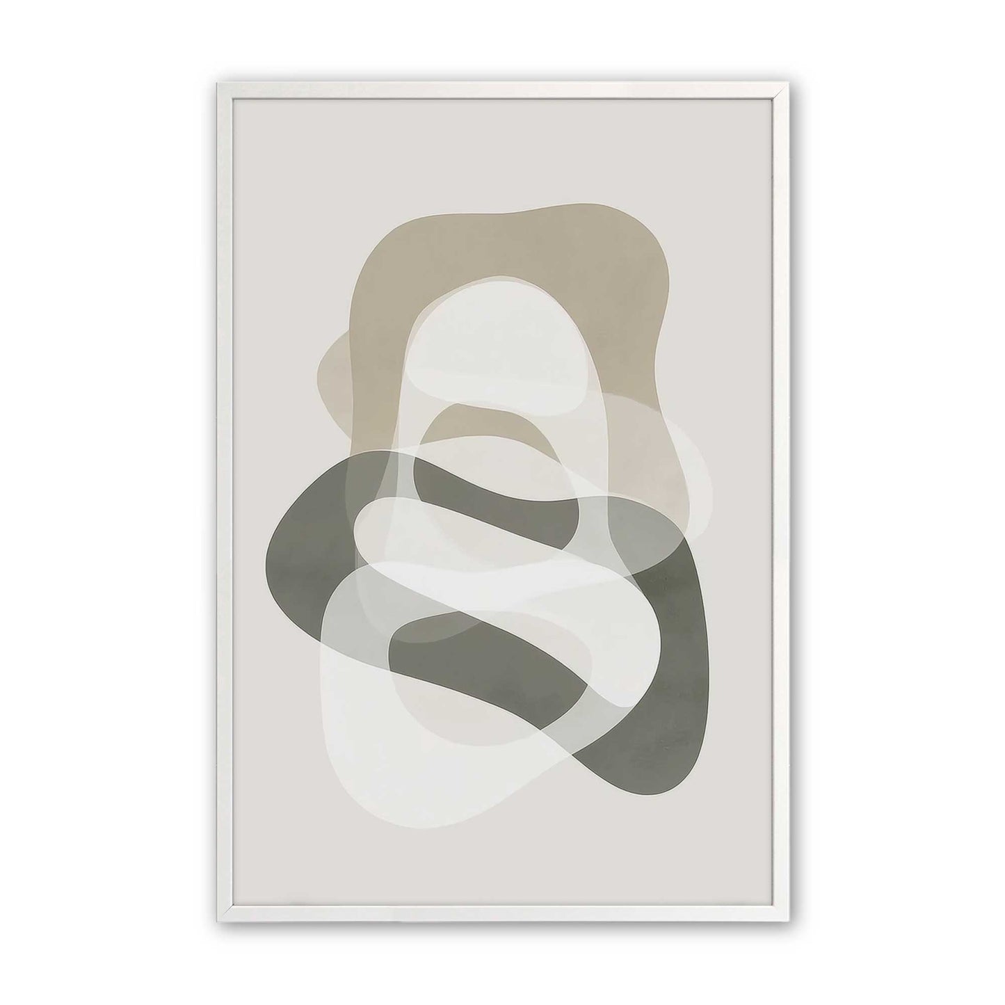[Color:Opaque White], Picture of art in a Opaque White frame