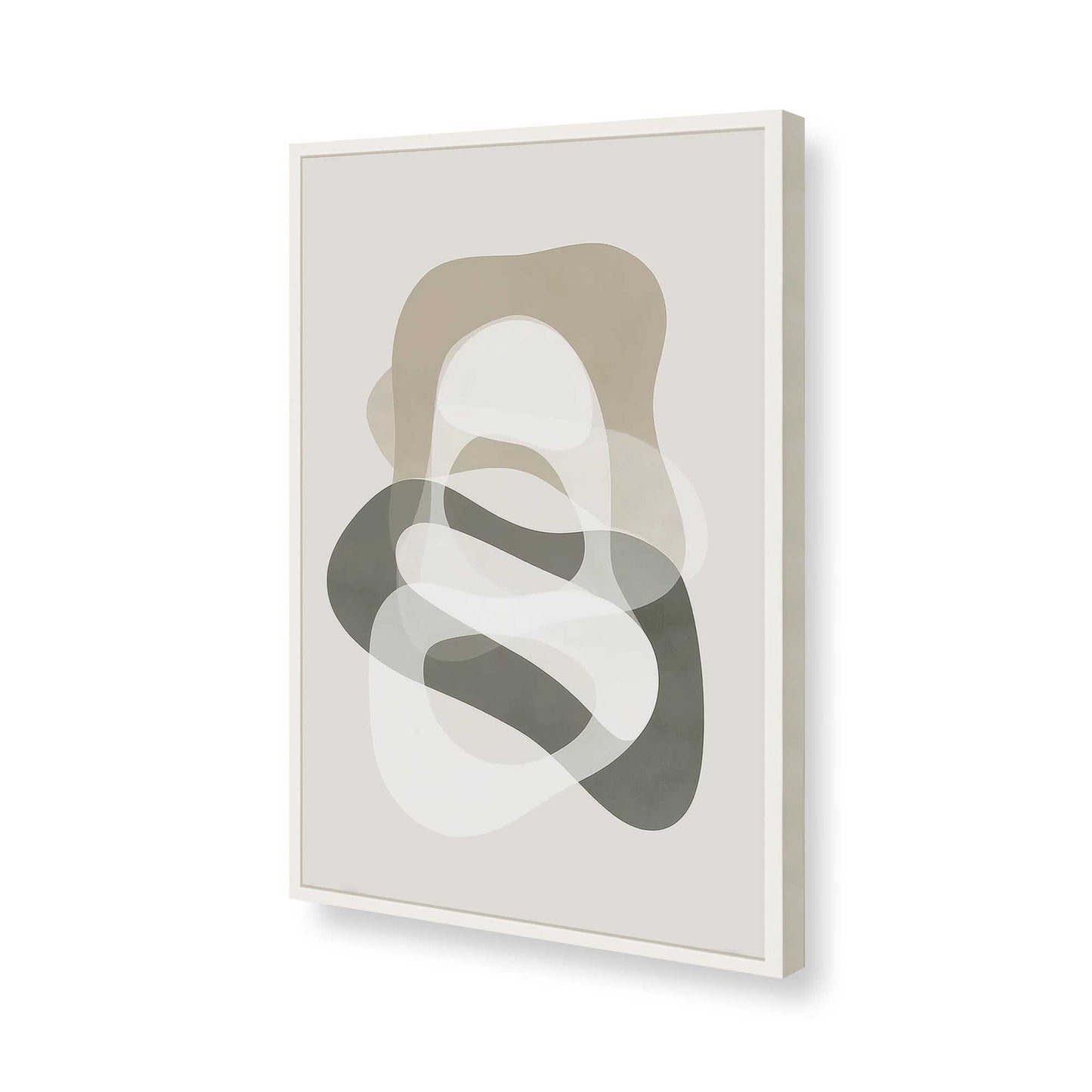 [Color:Opaque White], Picture of art in a Opaque White frame of the corner