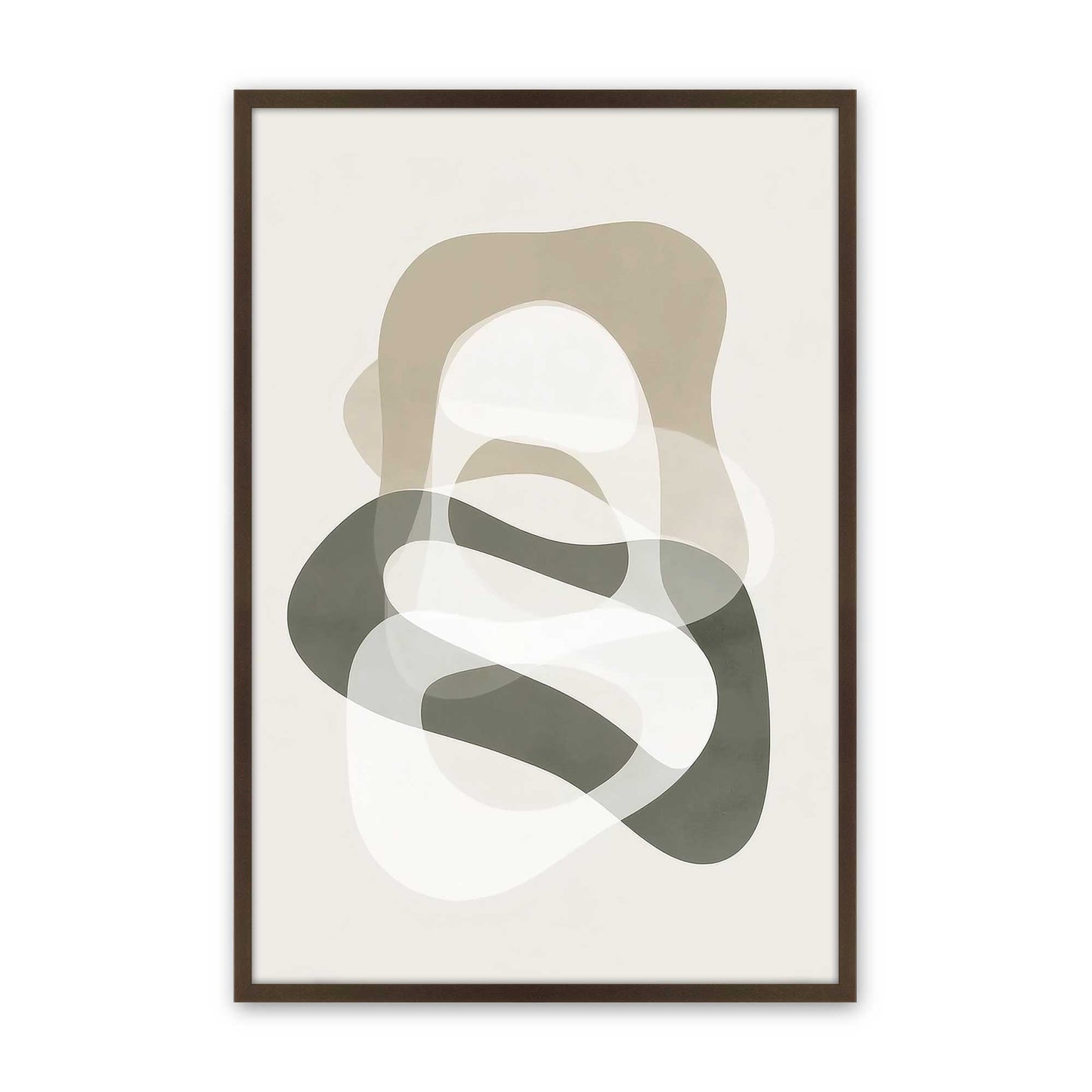 [Color:Belvinder Brown], Picture of art in a Belvinder Brown frame