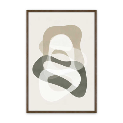 [Color:Walnut], Picture of art in a Walnut frame
