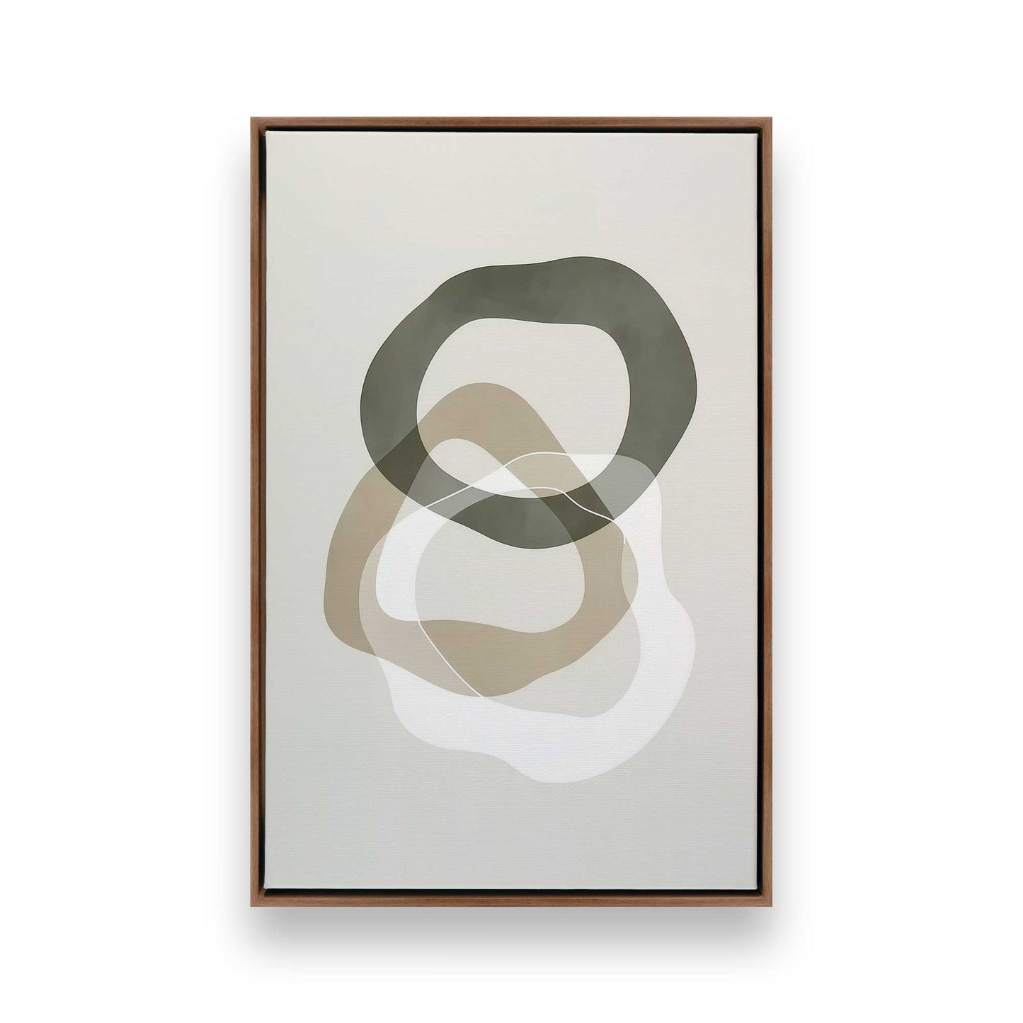 [Color:Walnut], Picture of art in a Walnut frame