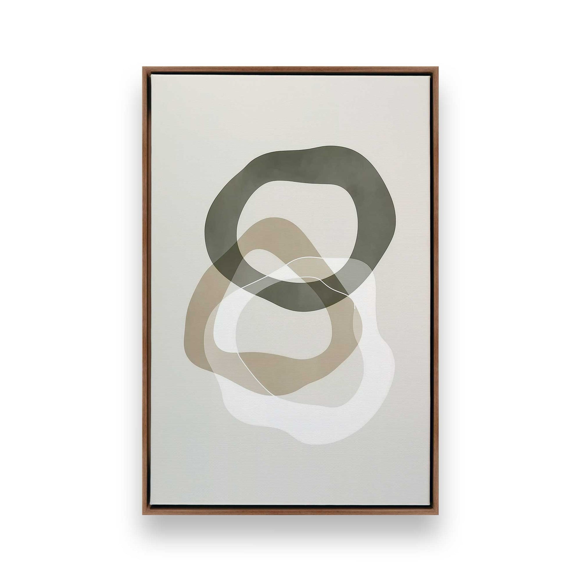[Color:Walnut], Picture of art in a Walnut frame