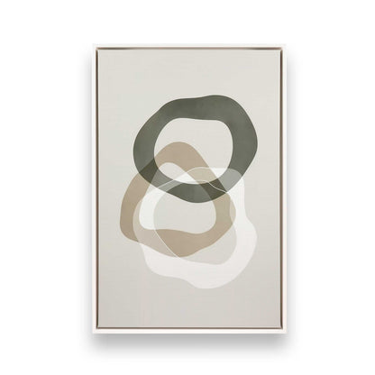 [Color:Opaque White], Picture of art in a White frame