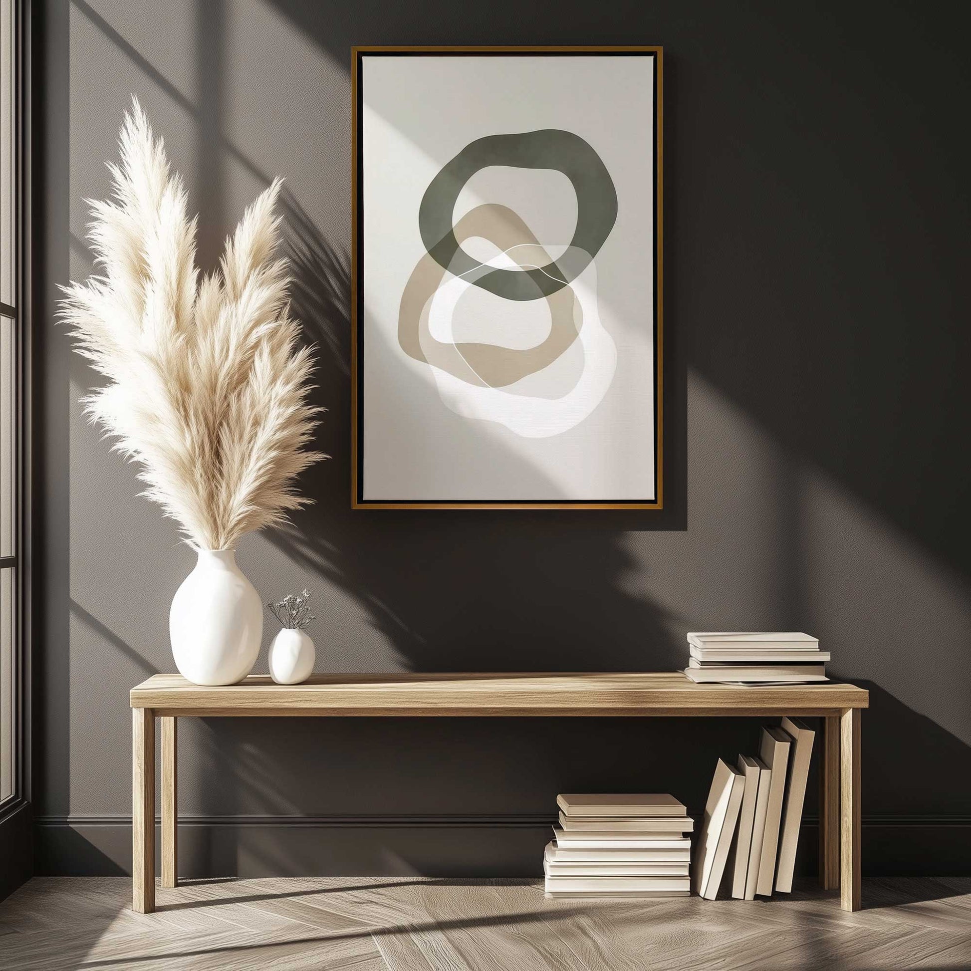 Picture of art in a room