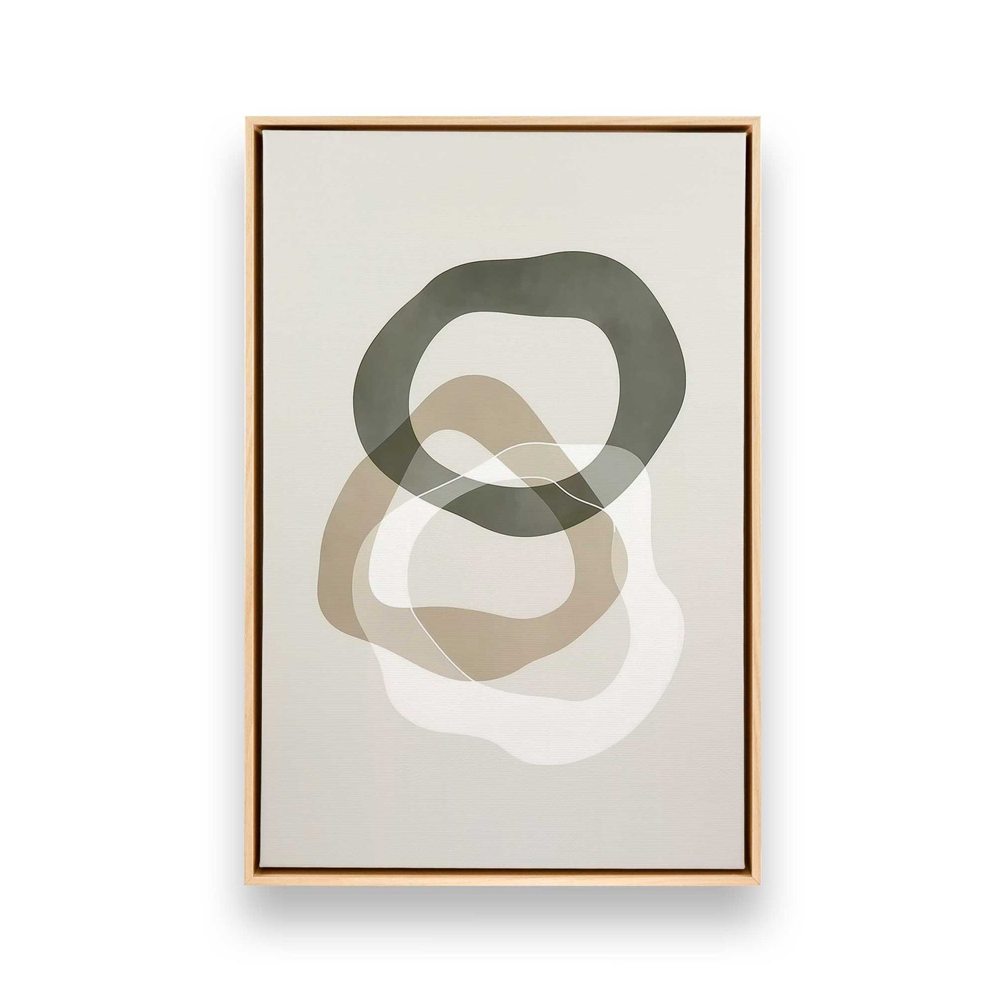 [Color:American Maple], Picture of art in a American Maple frame