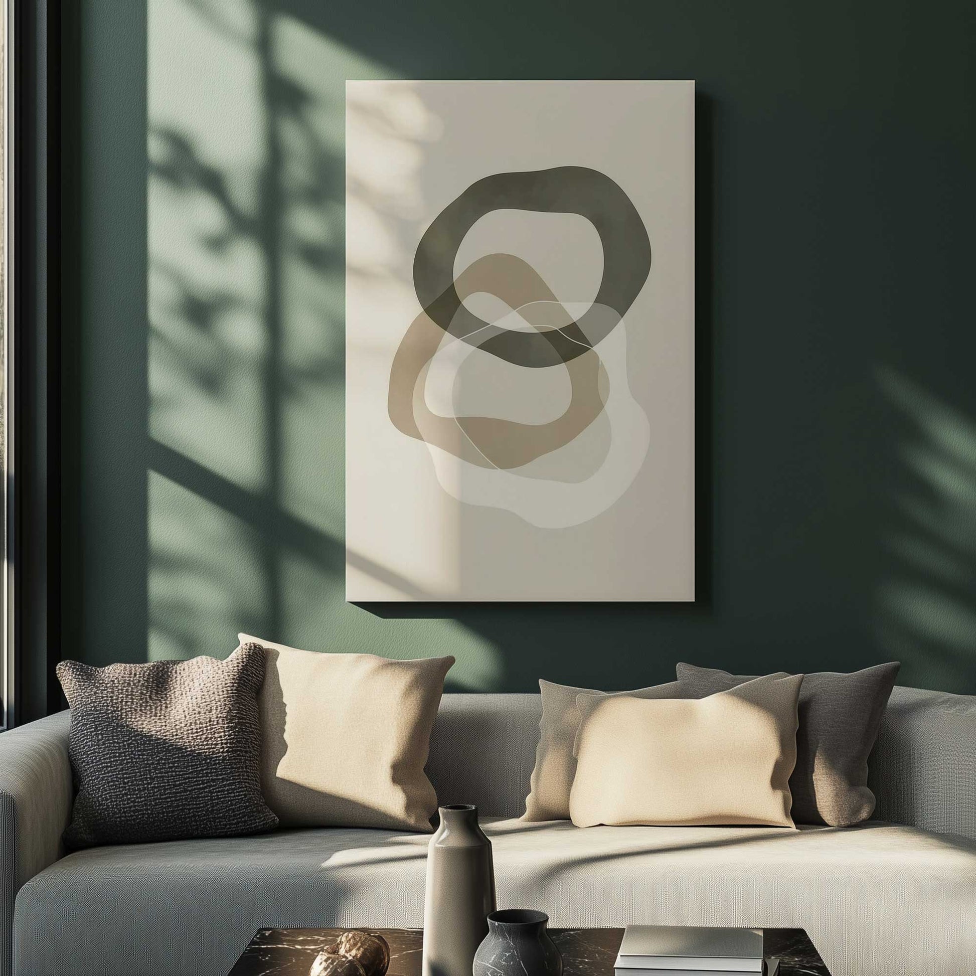 Picture of art in a room