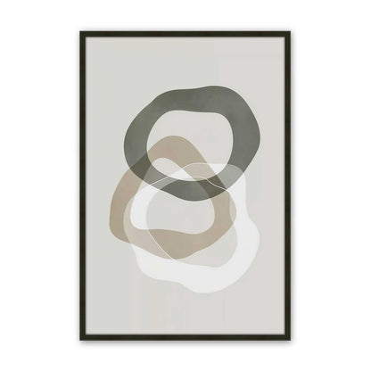 [Color:Satin Black], Picture of art in a Satin Black frame