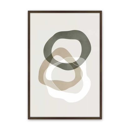 [Color:Brown], Picture of art in a Brown frame