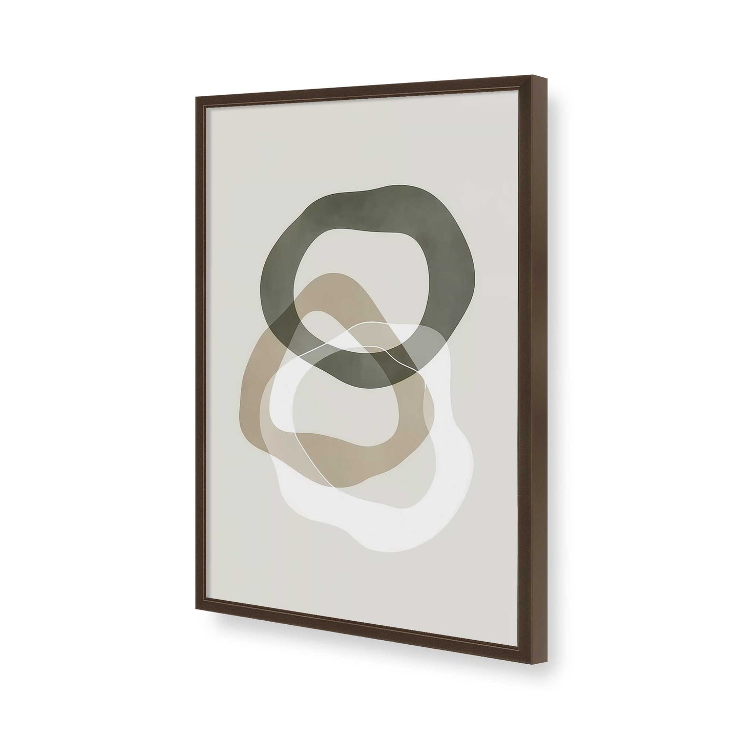 [Color:Belvinder Brown], Picture of art in a Belvinder Brown frame of the corner