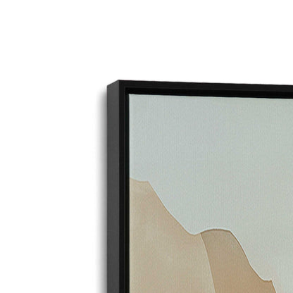 [Color:Satin Black], Picture of art in a Satin Black frame at an angle