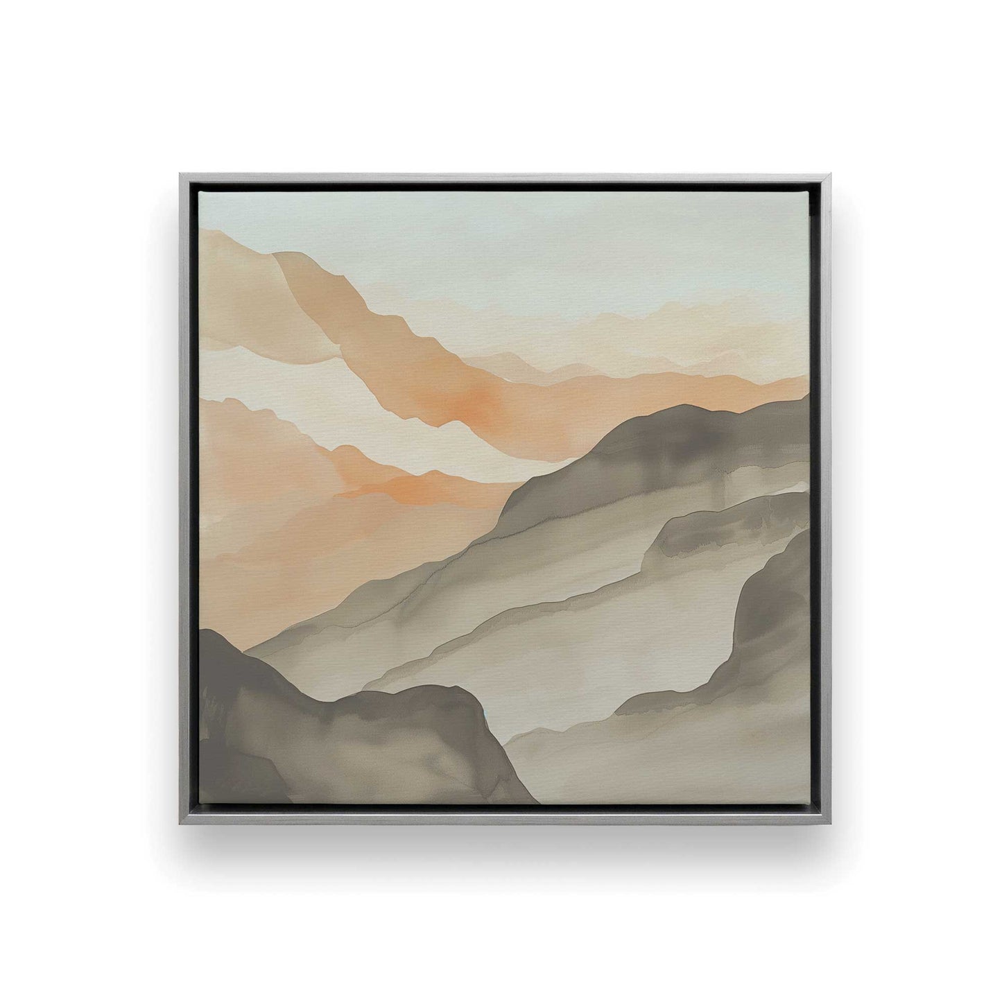 [Color:Polished Chrome], Picture of art in a Polished Chrome frame