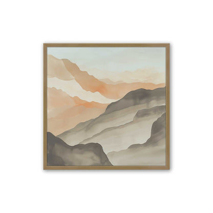 [Color:Brushed Gold], Picture of art in a Brushed Gold frame