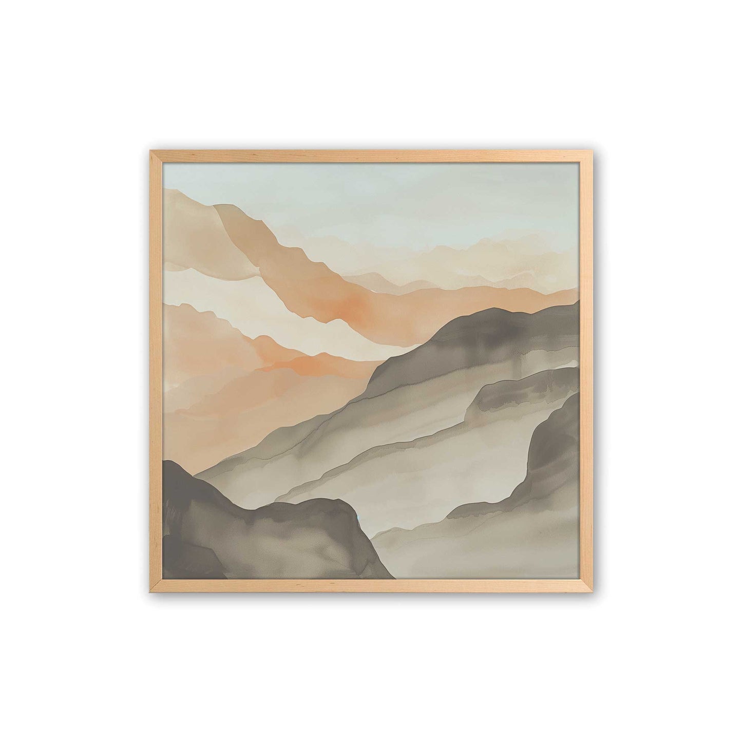 [Color:Raw Maple], Picture of art in a Raw Maple frame