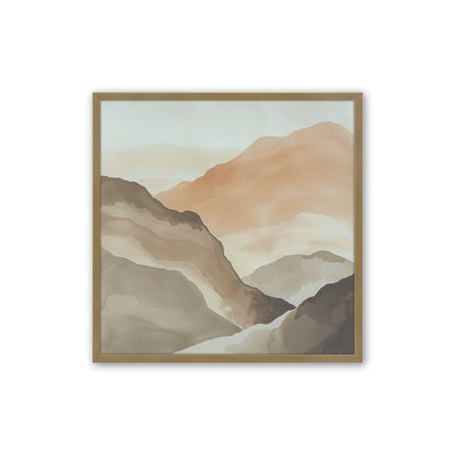 [Color:Brushed Gold], Picture of art in a Brushed Gold frame