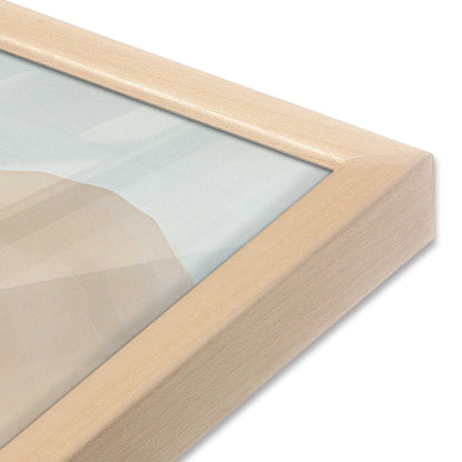 [Color:Raw Maple], Picture of art in a Raw Maple frame of the corner