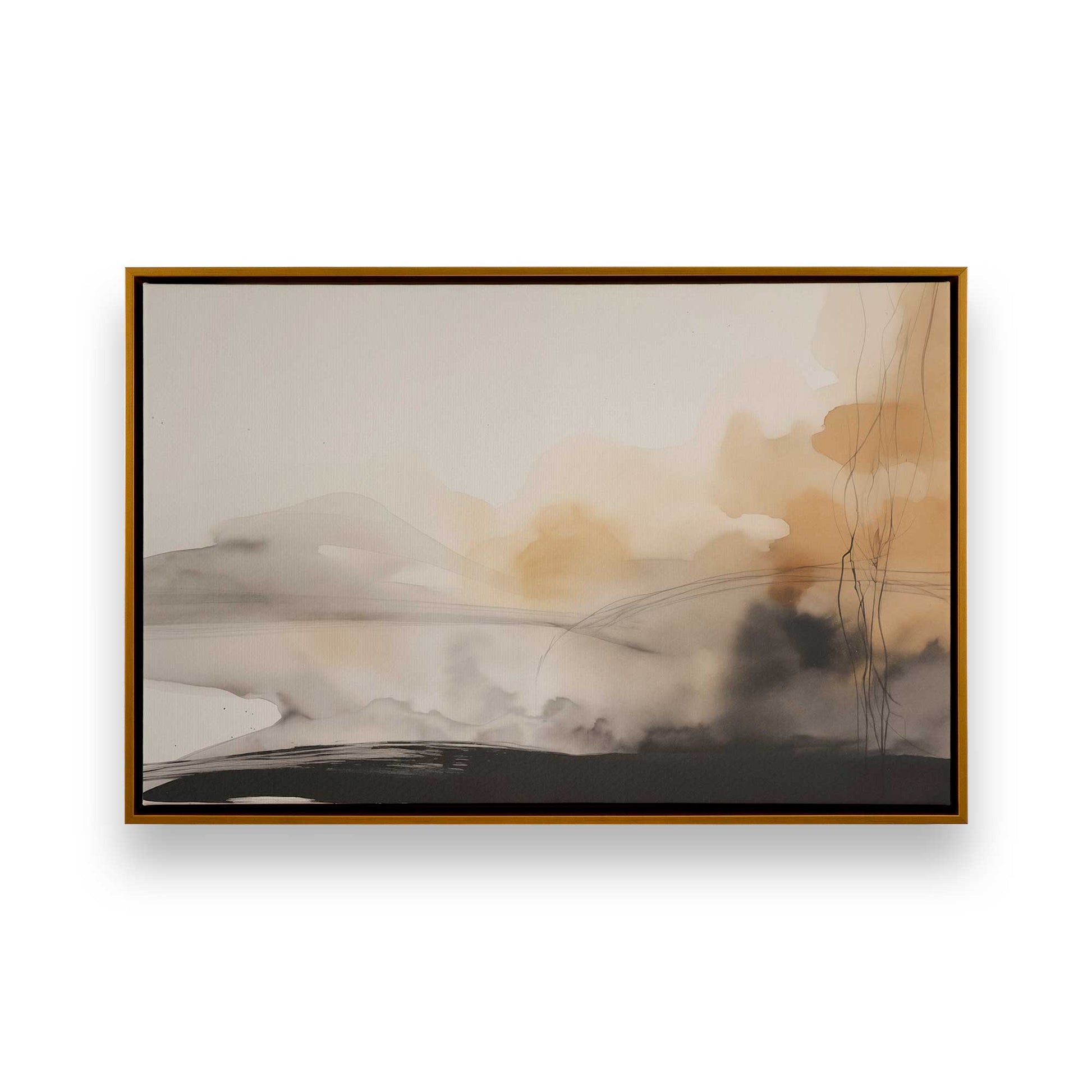 [Color:Polished Gold], Picture of art in a Polished Gold frame