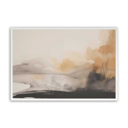 [Color:Opaque White], Picture of art in a Opaque White frame