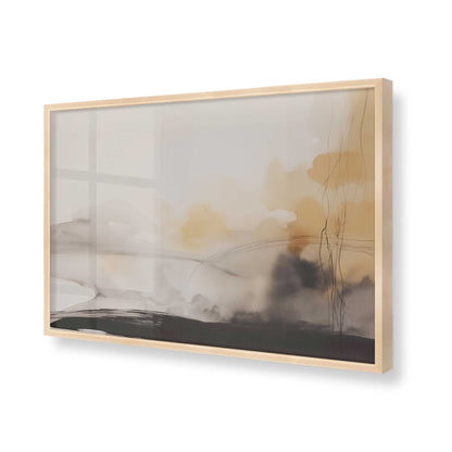 [Color:Raw Maple], Picture of art in a Raw Maple frame of the corner